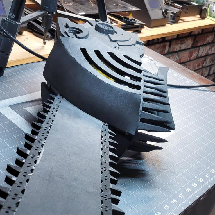 Chainsawman Helmet Foam Kit |EVA Foam Laser Kit | Iwood Cosplay - IwoodCosplay